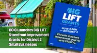 BCIC Launches BIG LIFT Storefront Improvement Grants for District 2 Small Businesses