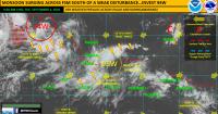 Wind, rain ahead as tropical disturbance nears, 2nd system no threat to Marianas