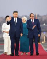 China’s Xi arrives in Egypt to expand defence, tech and trade ties