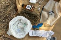Pills, syringes, alcohol and weapons; This is what was found in the backpack of Russia's triple murder suspect
