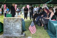 More than 80 years after he was lost, a WWII pilot is laid to rest in Rhode Island