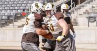 Wyoming's Giovanni Panozzo set for 1st-career start at right guard