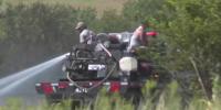 Farmers battle heat; fire conditions