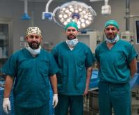Record hip surgery at Jaber Hospital using 3D printing