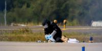 Germany claims Russia responsible for explosive drone attack on major airport