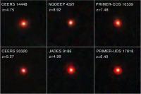 Astronomers Find Little Red Dots About to Merge