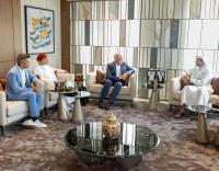 Visit Qatar CEO meets with leaders of global exhibition industry association