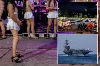 Thai resort issues prostitution crackdown ahead of visit from San Diego-based warship