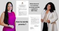 While Gerlien Croes Wants to Talk About HOFA, a Contract Is Signed Today with Misha Raymond for Afl. 13,423 Per Month