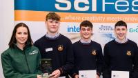 Mayo students win EirGrid Climate Award at SciFest regional finals