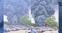 Watch: Smoke billows after chemical fire breaks out at Mississippi manufacturing plant