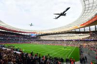 World People Airline Defends Aerial Stunt After 2 of Its Planes Flew 50 Feet Above Stadium Packed with 50,000 Fans