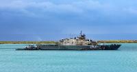 U.S. Navy littoral combat ships arrive at the Guantanamo base in Cuba