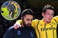 Scan required for Louie Barry as Sheffield Wednesday star leaves Wycombe Wanderers on crutches