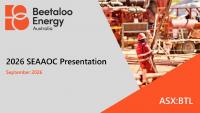 Beetaloo Energy Australia Ltd (BTL.AX) SEAAOC Conference 2026 Presentation