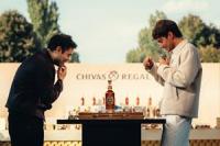 Two Masters, One Bottle, One Game: Charles Leclerc and Hikaru Nakamura Went Head-To-Head in a First-Of-Its-Kind Chivas Regal Showdown at Monza