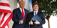 Javier Milei to address Argentina over 'sacred' Falklands claim after Donald Trump puts US position under review