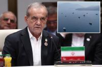 Two supertankers hit in the Strait of Hormuz — as Iran president extends olive branch