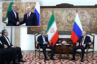 Putin vows to support Iran and resist US sanctions after meeting with regime leader