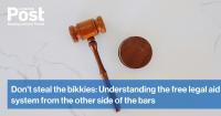 Don’t steal the bikkies: Understanding the free legal aid system from the other side of the bars