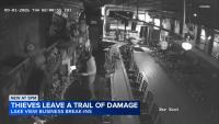 Thieves break into at least 10 businesses, CPD says | Video