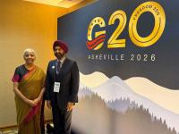 Nirmala Sitharaman meets World Bank President Ajay Banga, EU Commissioner Valdis Dombrovskis on sidelines of G20 Meeting