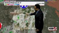 Storm chances drop Wednesday, but heat rises in eastern New Mexico