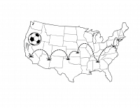 Foreign fans saw a different side of America during The World Cup