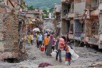 Nepal government claims relief aid sent, but flood victims say they have received nothing yet