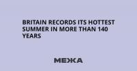 Britain Records Its Hottest Summer in More Than 140 Years