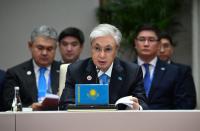 Kazakh President raises issue of combating "three forces of evil" at SCO meeting