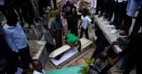 Haiti massacre leaves dozens dead as Pope Leo calls for release of hostages