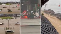 Central Japan orders hundreds of thousands to evacuate as rivers overflow from 'unprecedented' rain