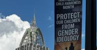 'Protect our children from gender ideology': New banners displayed across Mobile