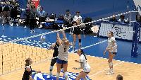 UNK Volleyball sweeps Peru State in home opener