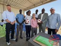 EU, Germany hand over rehabilitated sports playground in Terekeka