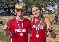 Prague dominates Holdenville meet