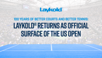 100 years of better courts and better tennis: Laykold®, an AstroTurf Company, returns as Official Surface of the US Open