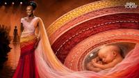 She turned a C-section into couture, and Miss World Uganda just wore it