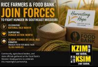 Farmers Donate 12,000+ Pounds of Rice to SEMO Food Bank