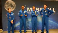 Artemis II astronauts return to Rocket City