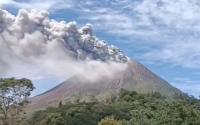 Indonesia’s Mount Sinabung erupts, ash plume reaches 3.5km