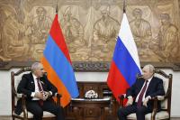 Putin Says Russia Will Close Gyumri Base if Armenia Requests It