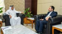 Qatar Media Corporation chief holds talks with Iran ambassador