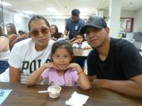 Children and parents polish off Ice cream social