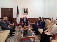 Belmehdi Receives Delegation from the Emir Abdelkader Center for Mediterranean Research and Dialogue in Italy