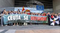 Conservative and far-right MEPs rally against Spain’s government over Ceuta crisis
