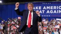 Trump’s first midterm ads are heavy on ‘me’