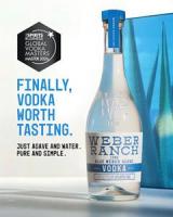 Weber Ranch Vodka Wins Top Award in Global Spirits Masters Competition
