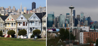 AI wealth fuels San Francisco’s housing boom while tech layoffs weigh down Seattle